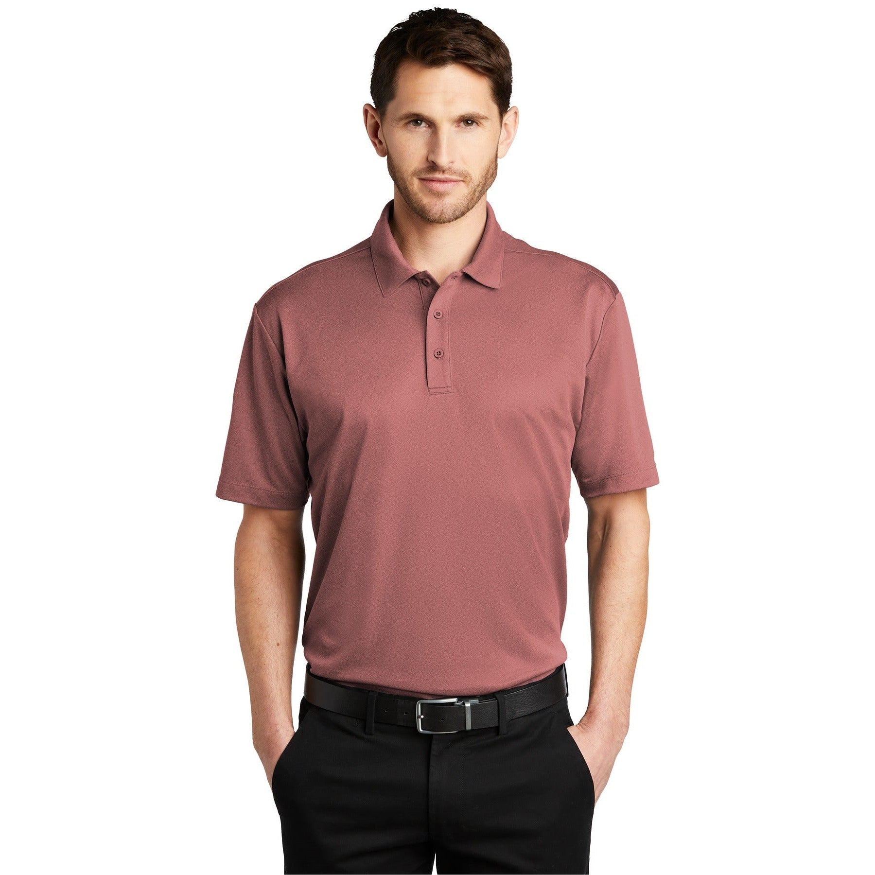 Port Authority-Port Authority ® Heathered Silk Touch ™ Performance Polo. K542-MedTech-2